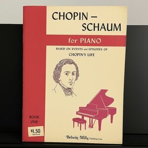 “Vintage 1947 Chopin Schaum Piano Book One – Belwin Mills Sheet Music”